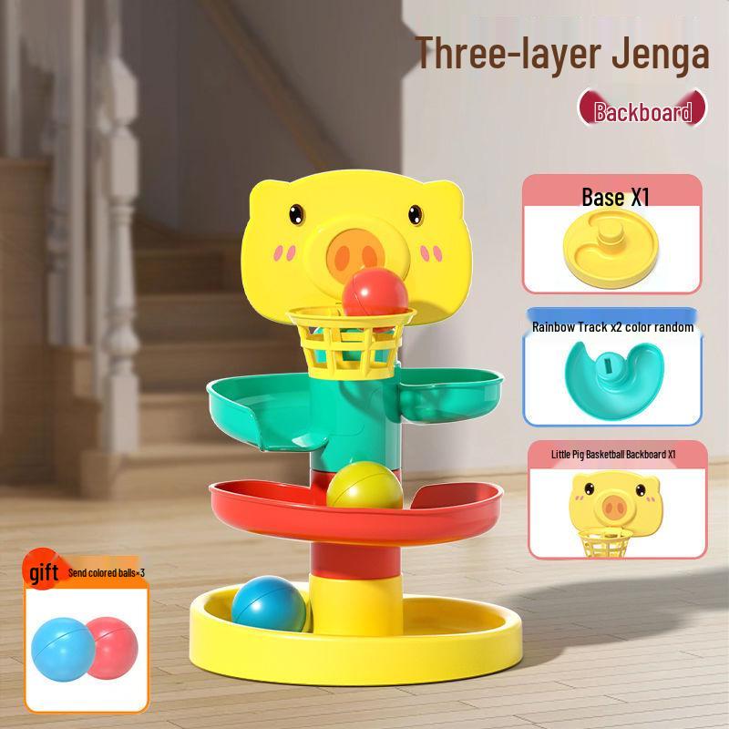 Stacking & Spinning Educational Toy for Babies 6 Months to 3 Years