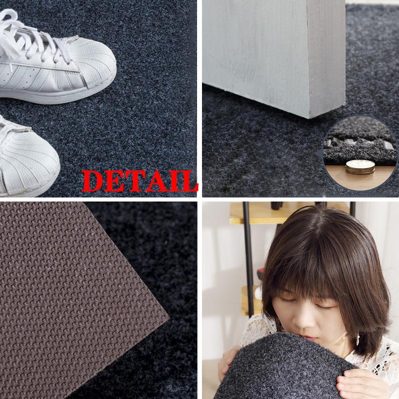 High Quality Carpet Entrance Door Mat Living Room Anti-slip Carpet Absorbent Bath Mat Kitchen Rug Simple Kitchen Doormat