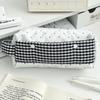 1Pcs Large Capacity Student Pencil Eraser Ruler Organizer Korean Pencil Case Ins Aesthetic Causal Stationery Tote Bag