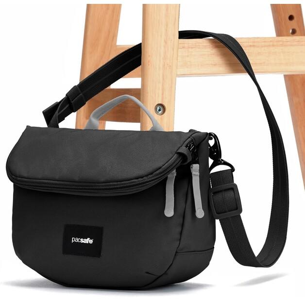Рюкзак Pacsafe Go Anti-Theft Saddle Crossbody jet black (35140-130)