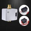HLK DC Induction Brass Solenoid Valve Automatic Touchless Sensor for Hotel Toilet Flush Valve Water Saving Modern Design