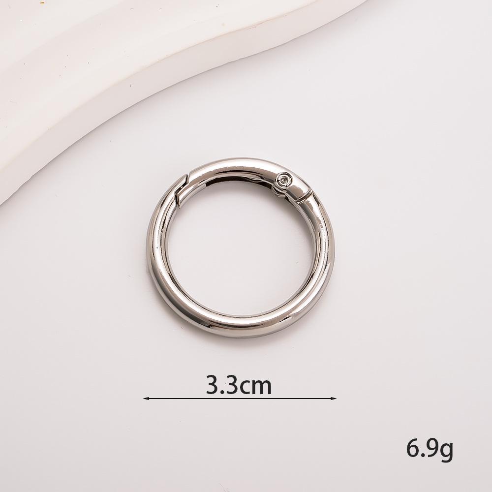 Yi Lian Schmuck Zinklegierung Herzplatte Schlüsselanhänger mit Karabinerverschluss