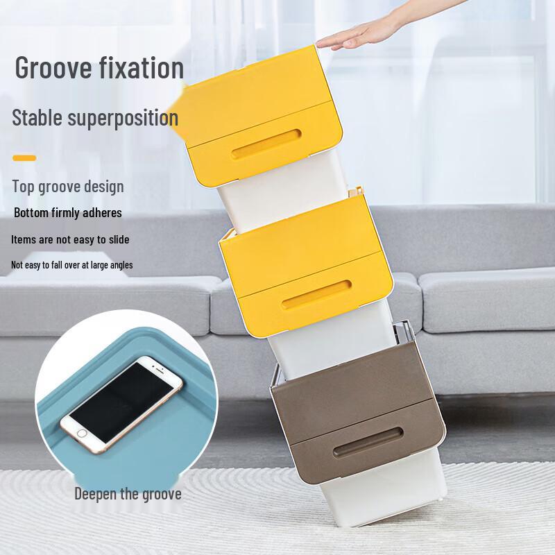 CHAHUA Stackable Flip-Lid Outdoor Storage Box