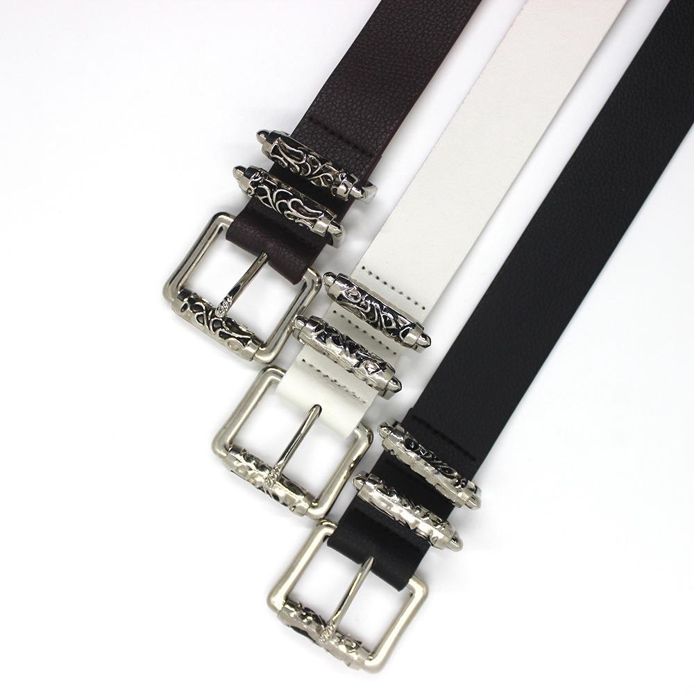 Classic Style Metal Buckle Belt Casual Waist Decoration New Versatile Waistband  Women