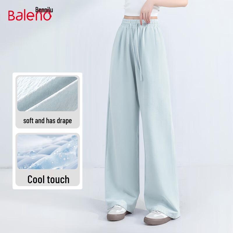 Baleno Women's Milk Floss Wide-Leg Pants