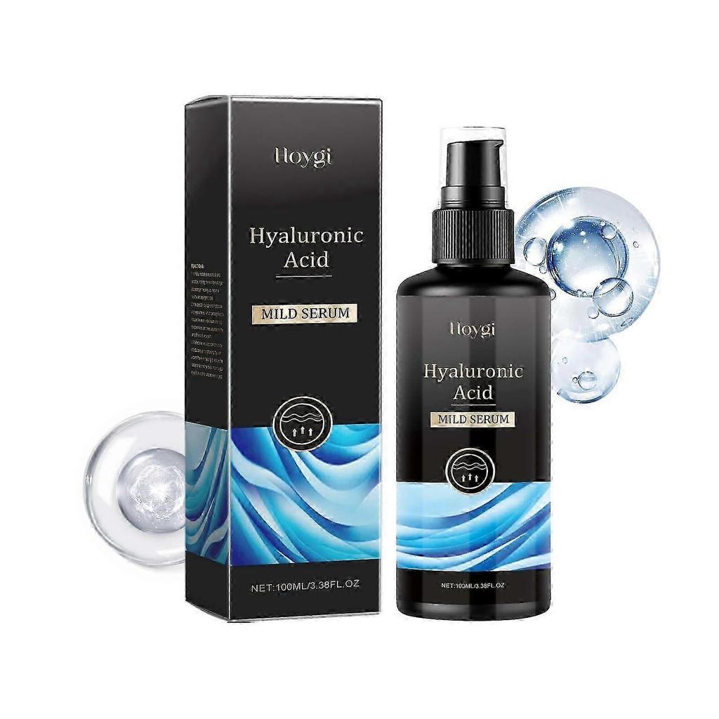 100ml Hyaluronic Acid Serum ,Facial Care for Men and Women,Anti-aging Hyaluronic Acid Serum with Rose oil