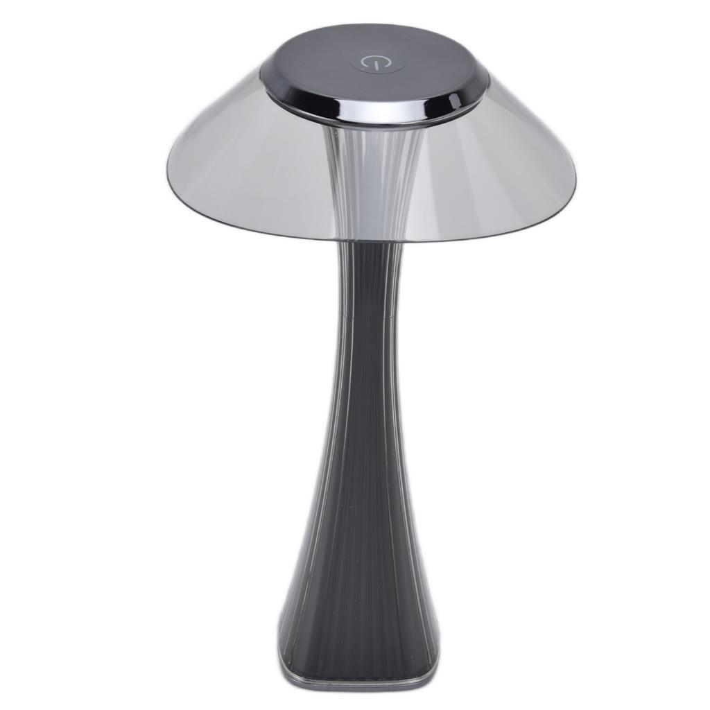 Small Waist LED Table Lamp Soft Dimming Reading Lamp Touch USB Charging Decorative LightGrey Sky