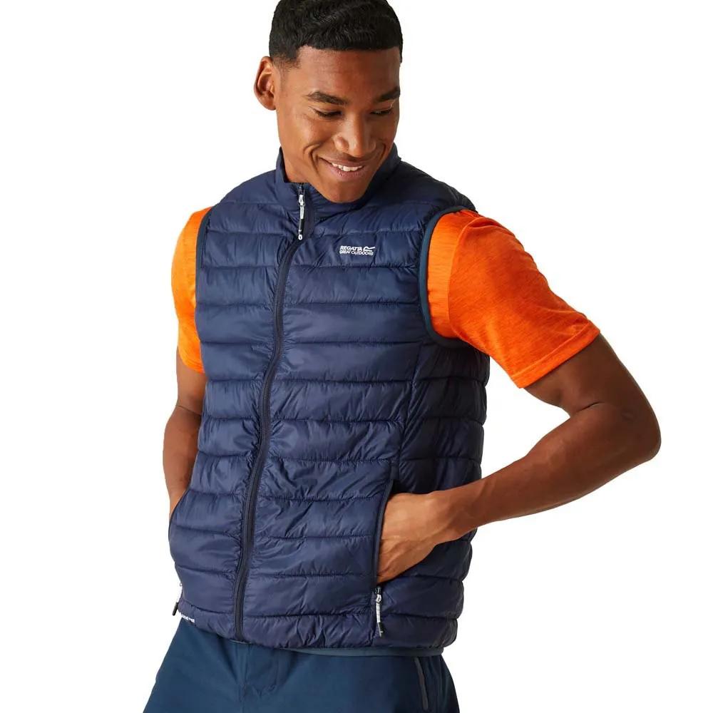 Regatta Herren Blau Daunenweste Hillpack Ii - Bild 5