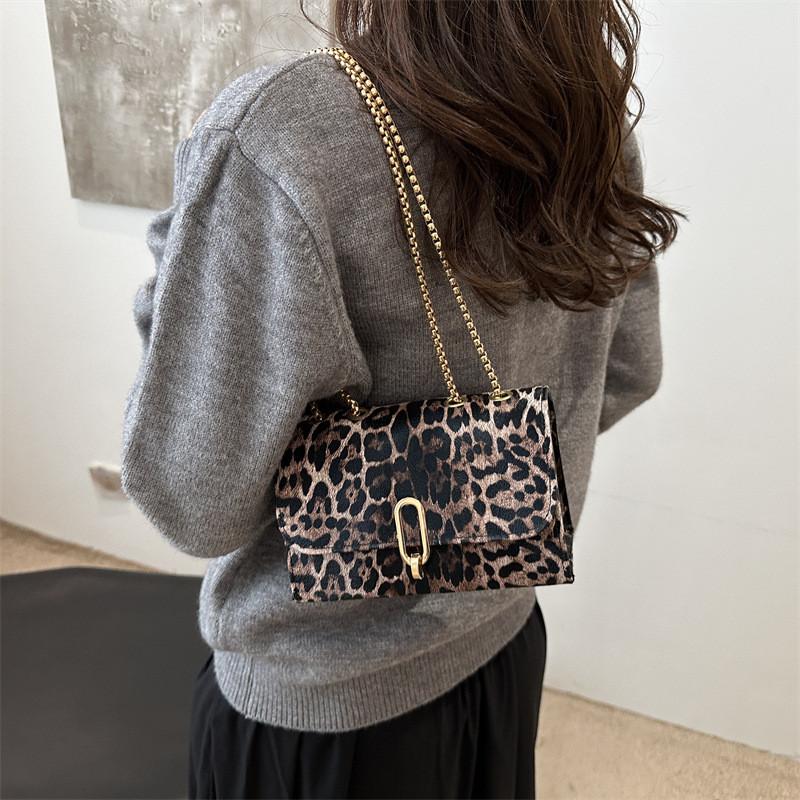 Stylish Crossbody Bag For Women In Chic Black And Brown Pu Leather For Trendy Fall Fashion