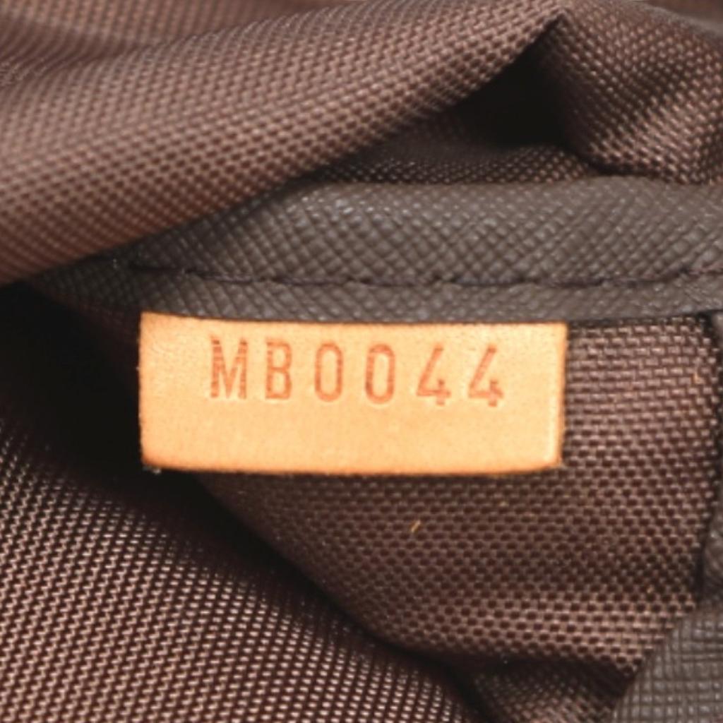 LOUIS VUITTON Monogram Pegas 45 suitcase Monogram canvas Brown unisex M23294 Used