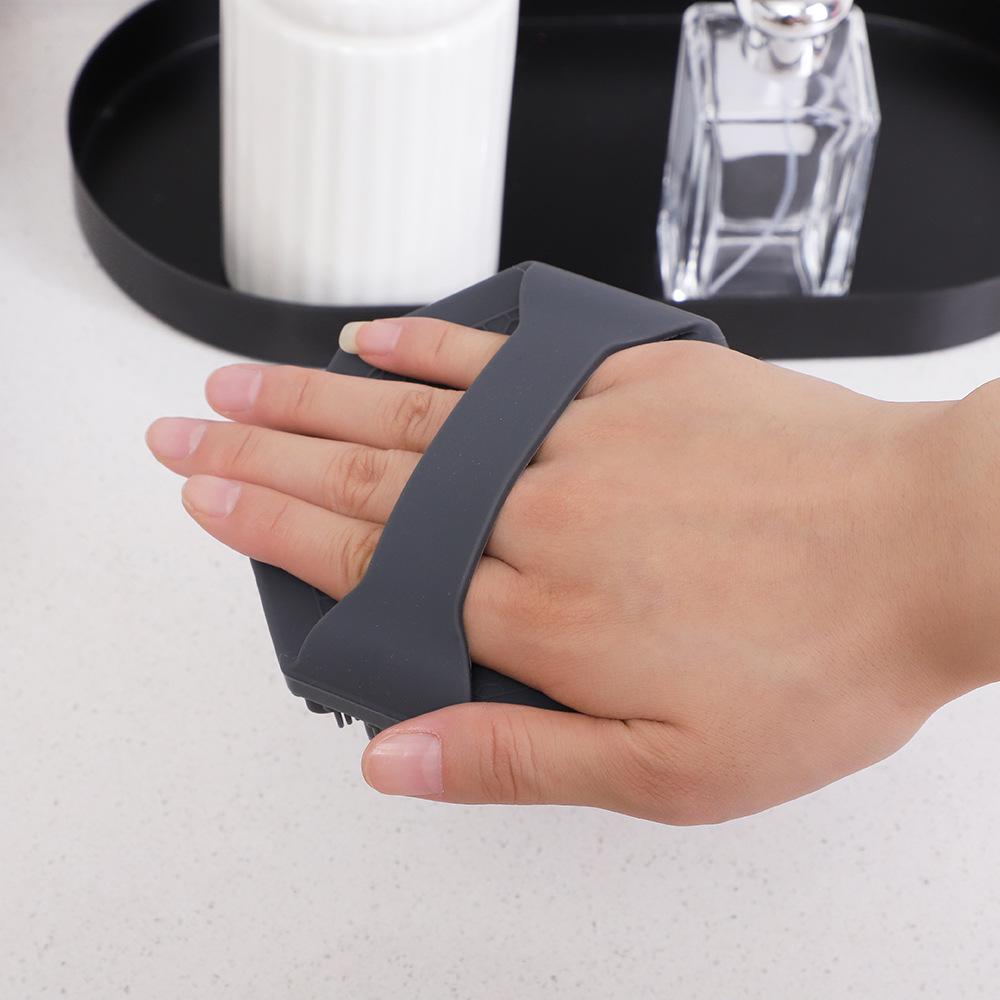 Sechseckige Silikon-Badebürste: Bestseller Rückenbürste & Peeling-Massagegerät