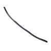 Car Rear Spoiler Roof Lip Rubber Low Noise Double Sides Adhesive Trunk Spoiler Trim Strip Sticker Black