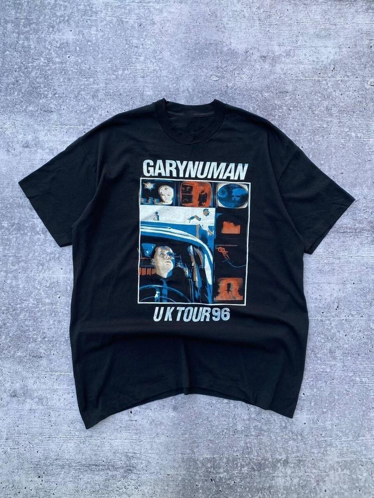 

Vintage 1996 Gary Numan UK Tour Gift For Fans Black S-5XL Shirt LL398 Unisex T-Shirt M
