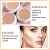 Concealer Cover Acne Mark Concealer Liquid Cover Dark Circles Makeup Three-Color Concealer