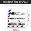 2025 E46 x5 1 STUKS Auto M Performance Power Motorstport sticker Voor bmw M Sticker X1 X3 X4 X5 X6 X7 e46 e90 f20 e60 e39 f10 f30 Auto