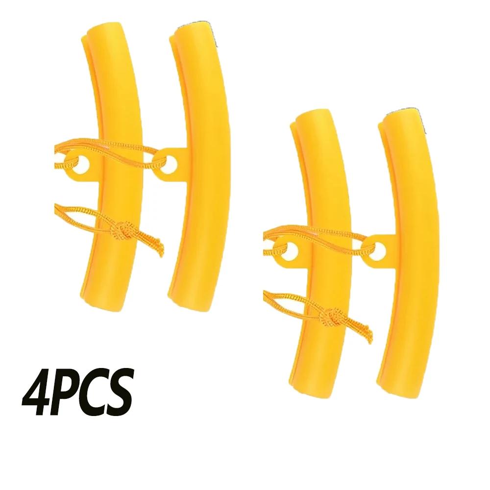 4/8Pcs Car Wheel Steel Ring Protective Sleeve  Tyre Wheel Changing Edge Savers Tire Replacement Protector Tire Replacement Prote