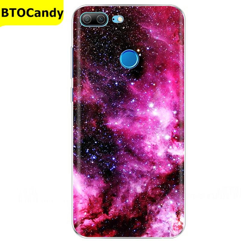 Etui For Honor 9 Lite Etui Kwiat Miękki Silikon Couqe Etui na Telefon Huawei Honor 9 Lite Etui Na Tył Honor9 9lite Coque Funda