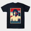 Herren Schwarzes T-Shirt mit Aufdruck Maradona Hope Style No-Cut Transferpapier Druck Baumwoll-T-Shirt