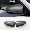For Toyota COROLLA ALTIS Auris AXIO E170 E180 E160 2013-2017 ,black Carbon Fiber Rearview Mirror Cover Replacement Buckle