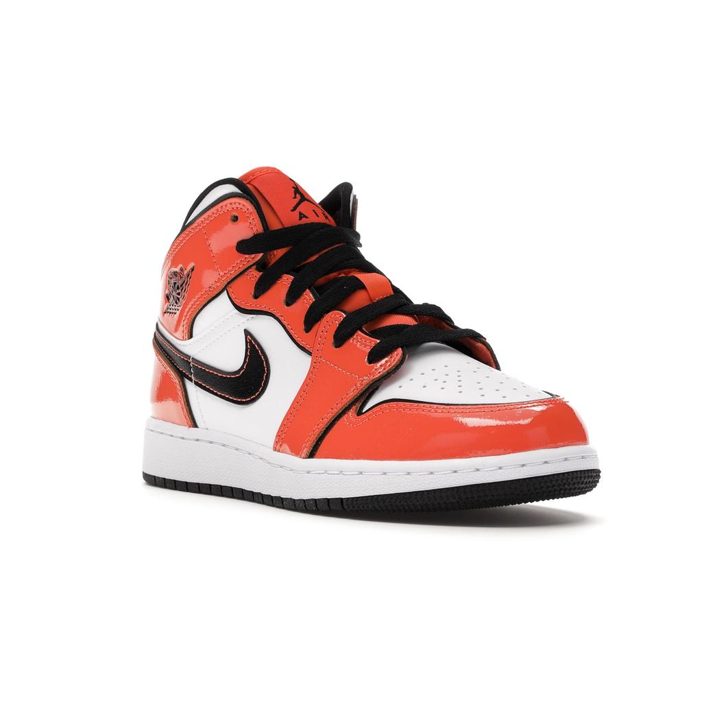 Air Jordan 1 Mid SE GS Turf Orange BQ6931-802