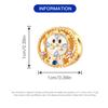 Beads Copper Charms Original Golden Clock Halloween Beads Fit Bracelet Jewelry Diy Women Fine Gift Accessory