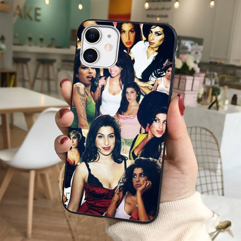 Yinuoda Amy Winehouse Phone Case for iPhone 11 12 13 mini pro XS MAX 8 7 6 6S Plus X 5S SE 2020 XR cover