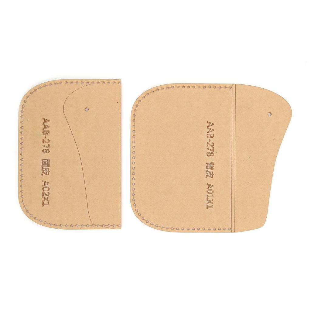 Wallet Acrylic Template Coin Purse DIY HandMade Durable Leather Pattern Mold Craft