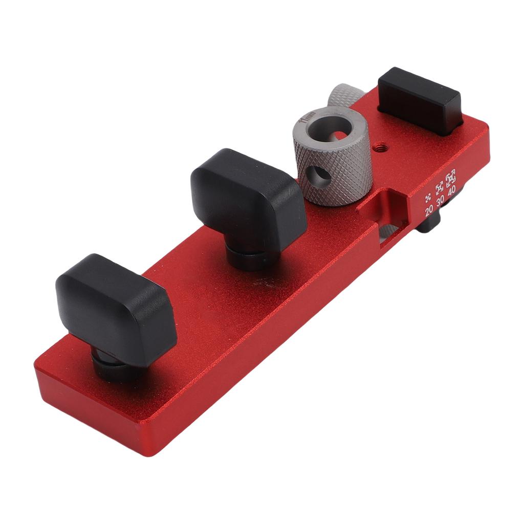 Aluminum Profile Drilling Locator with Step Drill Bit Quick Positioning Hole Punch Guide Jig for 20mm 30mm 40mm Series