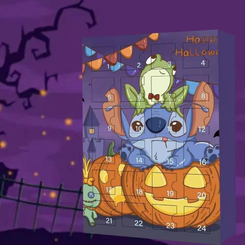 Entzückender Stitch Weihnachts-Adventskalender Blind Box Spaß für Kinder Spielzeugsammlung