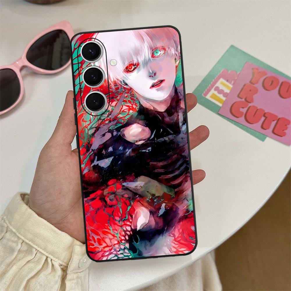 Anime Tokyo Ghoul Phone Case For Samsung S 24 fe 25 Ultra plus 20 lite 21 30 22 23 24 22 Ultra 5G Fundas