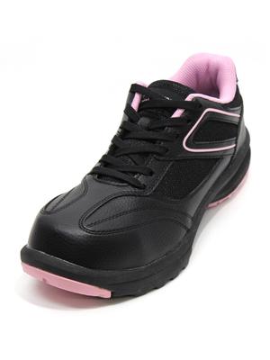 Safety Work Resin Toe Heel Shock Medallion Safety Cm [Margo] Shoes, Shoes, Women's, Cap, Lightweight, Absorption, 507, Black, 24.0