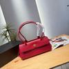 Soft Leather Versatile Large Capacity Baguette Bag, Long Handle Underarm Bag, Casual Handbag