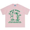 But Why Would You Want To Be Like Someone Else Funny Frog Meme Tshirt Unisex Unisex Hiphop Tshirt Cotton Casual Loose Tshirts