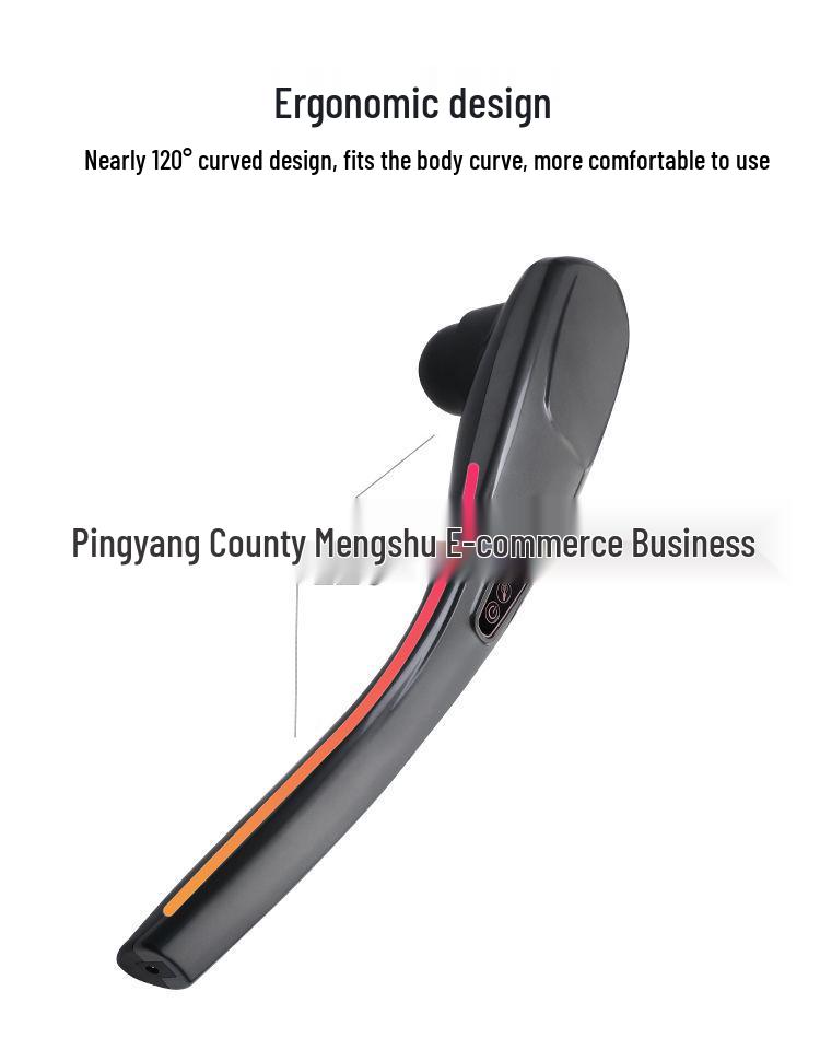 Cervical Vertebra and Full-Body Rechargeable Massager: Neck, Shoulder, Waist, Leg Vibration Massage Hammer