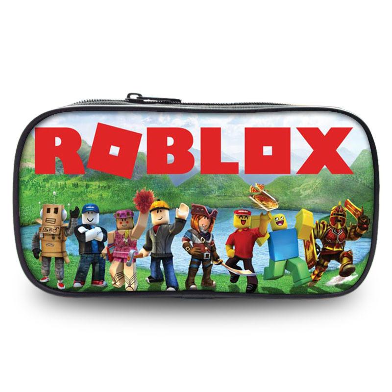 

Просторный пенал Roblox из прочной ткани Оксфорд с забавными рисунками для студентов StyleH
