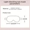 New Eye Mask Sleeping Blindfold for Eyes Sleep Mask Sleep Shade Bandage Travel Relax Rest Eye Cover Mask SMYZ009