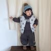 Baby autumn and winter clothes cotton vest jacket children's clothing new boys thickened set
