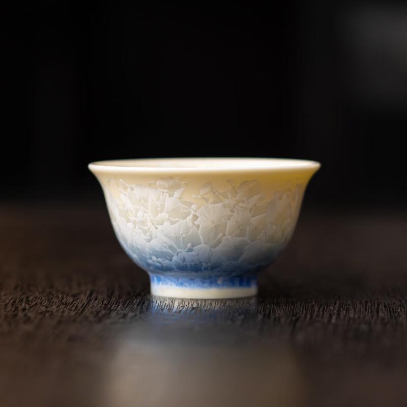 Crystalline Glaze Ceramic Tea Cup