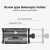 360 Degree Rotation Aluminum Alloy Bicycle Motorcycle Phone Holder Universal Mobile Phone Holder Bike Accessories