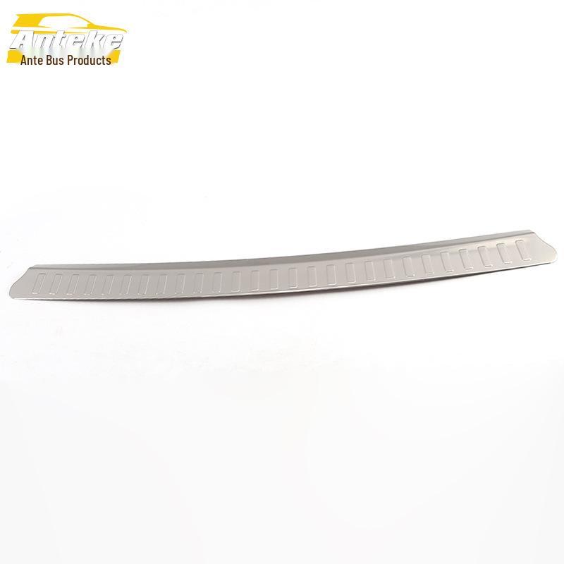 

A4L/A6L Защита заднего бампера из нержавеющей стали, накладка на багажник, декоративная наклейка