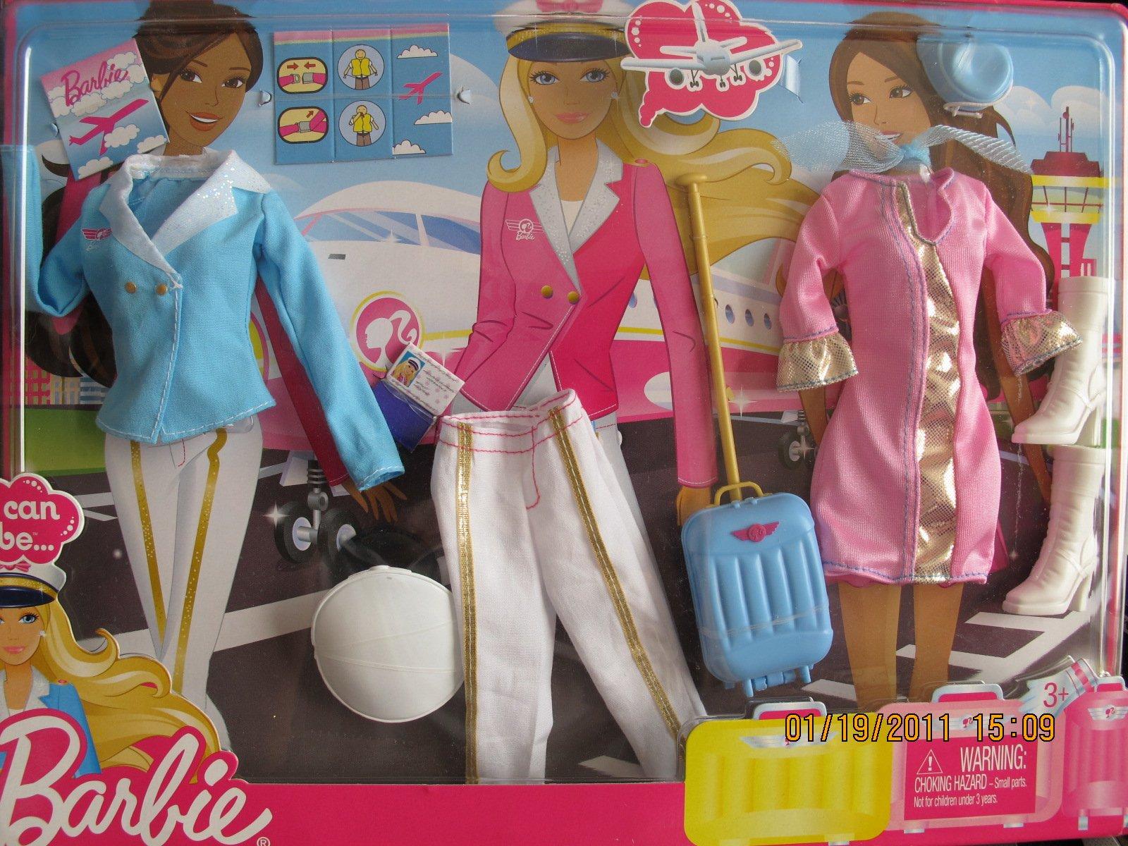 

Barbie I Can Be Fashion Flight (V3113)
