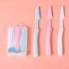 1/3pcs Pocketknife Eyebrow profiler Hair Remover Eyebrow Shaper Shaver facial epilators Eyebrow Trimmer for Ladies Face