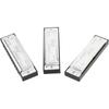 Deluxe Harmonica Pack of 3 with Case of 3 Fender/Blues [Set Harmonicas]