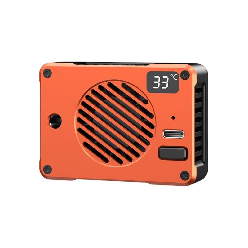 Magnetic Cooling Fan For A7M4,ZVE1,A6700,A7C2 Camera Phone Coolers With Temperature Display Semiconductor Technology 1