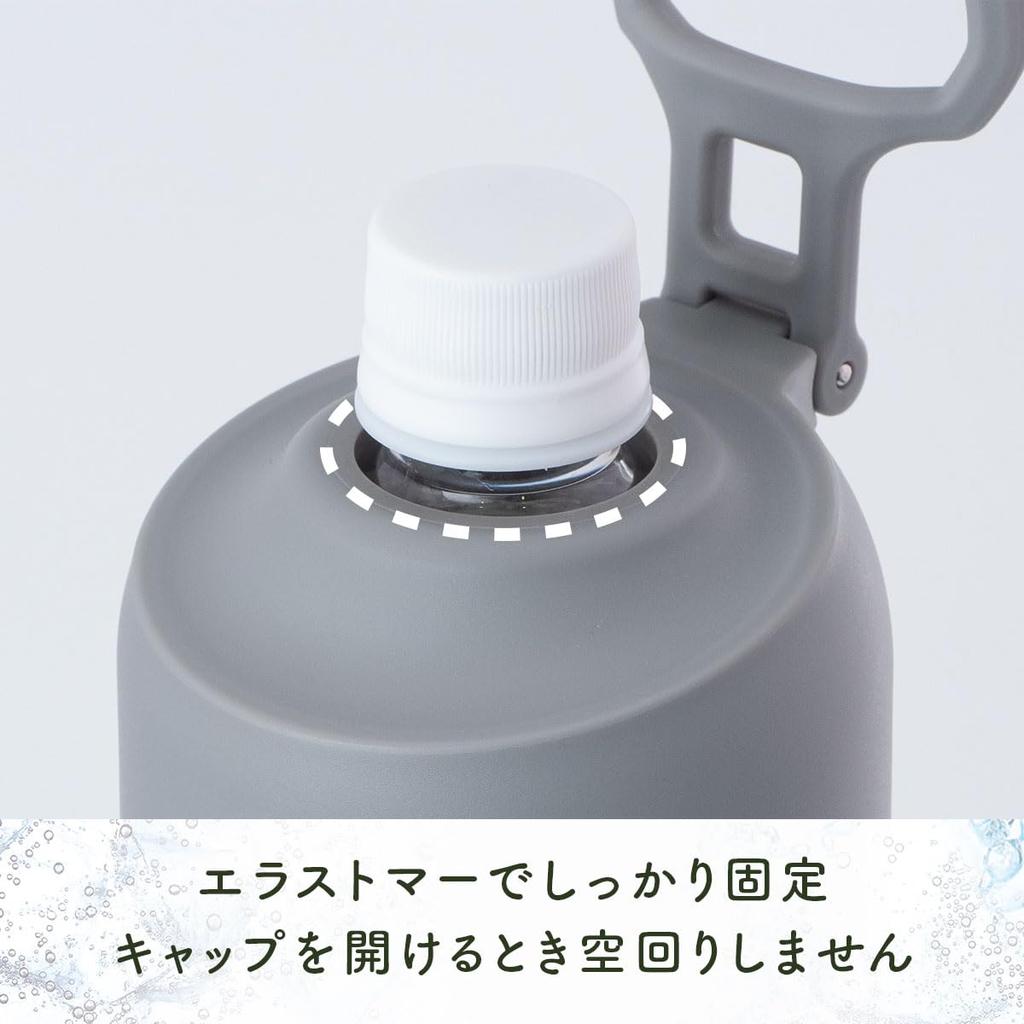 Atlas Plastic Bottle Floral Water Set of Cold Plastic Bottle Vacuum Folding Bottle In Bottle Holder, Pattern, Bottles, 2, Insulation, Cooler, 500ml,