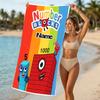 Customizable personalized beach towels Numberblocks themed designs.Suitable for the beach, yoga, sports;ideal as beach accessories