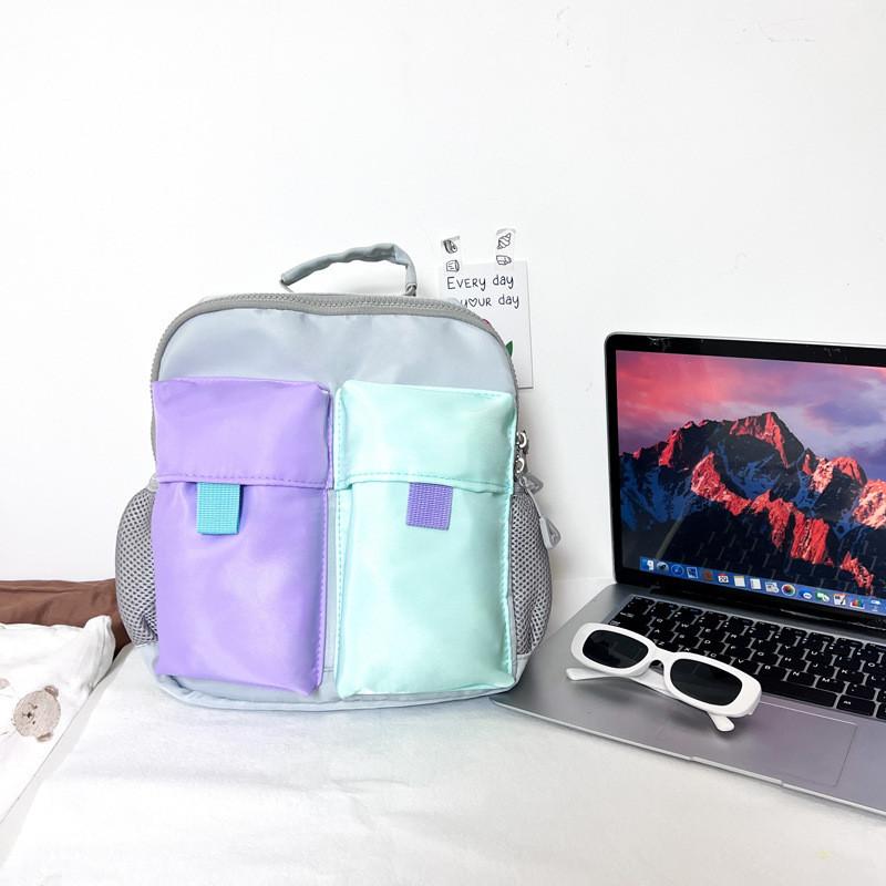 New Colorful Children's Backpack For Boys And Girls Durable Canvas Design For Ages 3 To 6