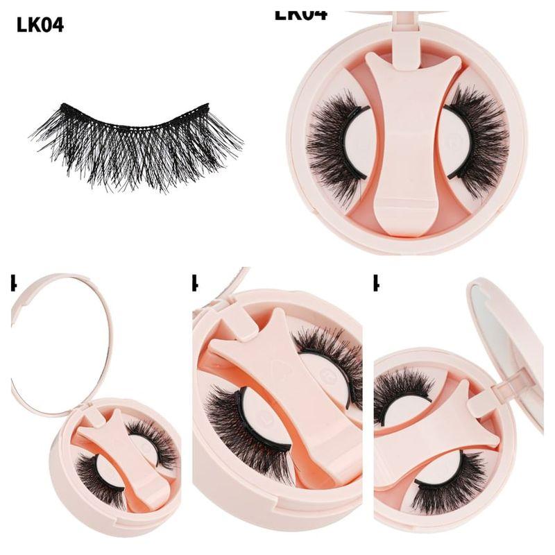 Lashie - Magnetic Dense False Eyelashes with Mirror Case