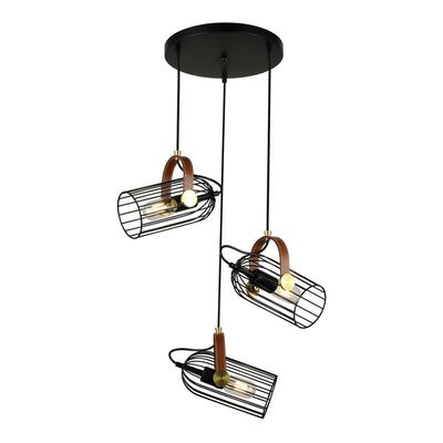 Lampa wisząca Antoin PND-2445-3-BK Italux
