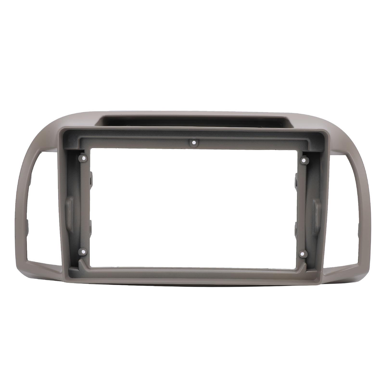 

Рамка панели навигации 9 дюймов 2Din стильная автомобильная радиоприемник стерео панель приборная панель замена отделки для Micra March No Power Cord